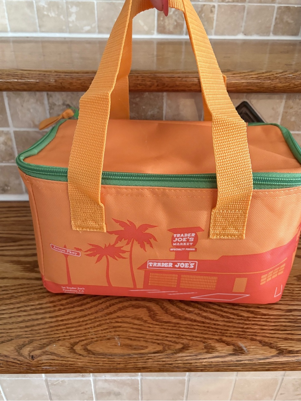 Trader Joe's  Canvas Insulated Lunch Tote
